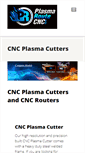 Mobile Screenshot of cncplasmacutterinc.com